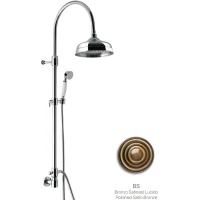 Душевая стойка Emmevi C02594IBR 200 мм, бронза