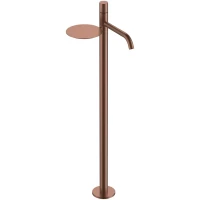 Смеситель напольный для раковины Boheme Stick Diamond 120-BRB бронза матовая