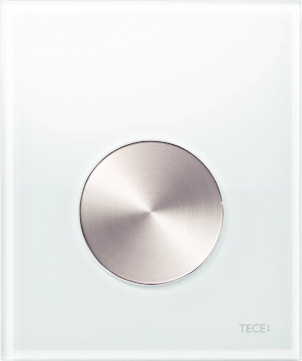 Смывная клавиша для писсуара TECE TECEloop белый/нержавеющая сталь с покрытием против отпечатков пальцев 9242661