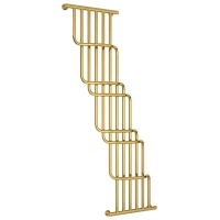 Полотенцесушитель водяной 1700x1000 золотой Сунержа Нега 03-0225-1710