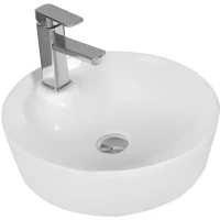 Раковина-чаша Ceruttispa CR0090 44x44 см, накладная, белый