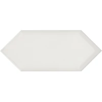 Плитка Kerama Marazzi Фурнаш грань белый глянцевый 14x34 35028