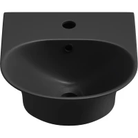 Раковина-чаша Lavinia Boho Bathroom Sink 33311072 34x36 см, накладная, подвесная, черный матовый