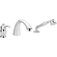 Смеситель на борт ванны Migliore Lem Swarovski ML.LEM-1950K.CR