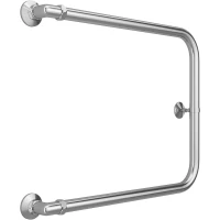 Полотенцесушитель водяной Terminus П-образный 4620768881602 532x600, бесшовный, хром