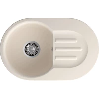 Кухонная мойка GranFest Smart 685L 68,1x43,3 см, белый