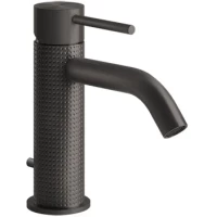 Смеситель для раковины Gessi Gessi316 54401#707 с донным клапаном, черный хром матовый