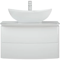 Тумба белый глянец 75 см Corozo Вико SD-00001641