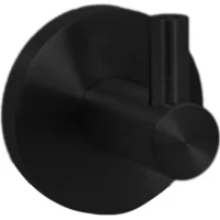 Крючок Nofer Niza 16849.N для ванны, черный матовый