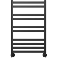 Полотенцесушитель водяной Aquatek Сириус П10 AQ DP1080BL 800x530, черный матовый