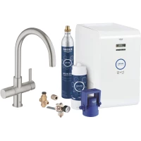 Смеситель для мойки с функцией очистки водопроводной воды Grohe Blue Professional 31323DC1