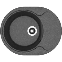 Кухонная мойка Dr.Gans Берта 620 25.040.B0620.407 62x49 см, черный