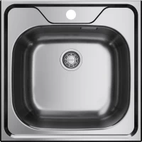 Кухонная мойка Omoikiri Saru 50-IN 4997395 50x50 см, нержавеющая сталь