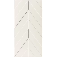 Керамическая плитка Marca Corona 4D Chevron White Matt Rett 40x80 