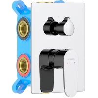 Смеситель для ванны Aquatek Оберон AQ1247CR встраиваемый, хром