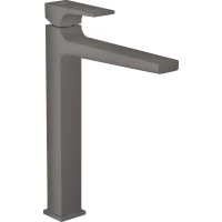 Смеситель для раковины Hansgrohe Metropol 32512340 с донным клапаном, черный хром матовый