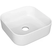 Раковина-чаша Point Меркурий PN43831 39,8x39,8 см, накладная, белый
