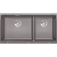 Кухонная мойка Blanco Subline 480/320-U InFino алюметаллик 523586