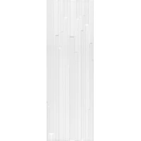 Керамическая плитка Kerama Marazzi Бьянка белый глянцевый полоски 20x60x0,9 60176