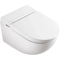 Электронный унитаз-биде подвесной Catalano CataClean 01-1111590001 безободковый, торнадо, с сиденьем микролифт, белый глянец