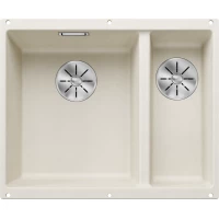 Кухонная мойка Blanco Subline 340/160-U InFino 527162 55,5x46 см, мягкий белый