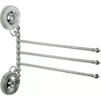 Полотенцедержатель Migliore Monte Carlo 31784 39,2 см, поворотный, тройной, хром 