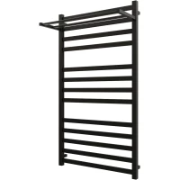 Полотенцесушитель электрический Grota Comfort 4650186715999 1125x630, ТЭН левый/правый, черный матовый