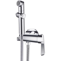 Гигиенический душ D&K Rhein.Schiller DA1464501 со смесителем, хром