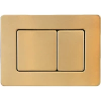 Кнопка смыва Boheme 650-G для инсталляции, золотой