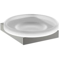 Мыльница Timo Petruma 15221/18 настенная, вороненая сталь