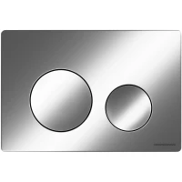 Кнопка смыва Ceramica Nova Balance Circle CN12-001M для инсталляции, матовый хром