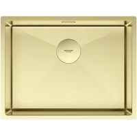 Кухонная мойка Paulmark Next PM215844-LG 58x44 см, светлое золото