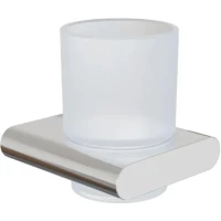 Стакан для зубных щеток Knotlor Oval SC101C настенный, хром