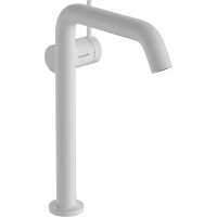 Смеситель для раковины Hansgrohe Tecturis S 73373700 CoolStart, с донным клапаном, белый матовый
