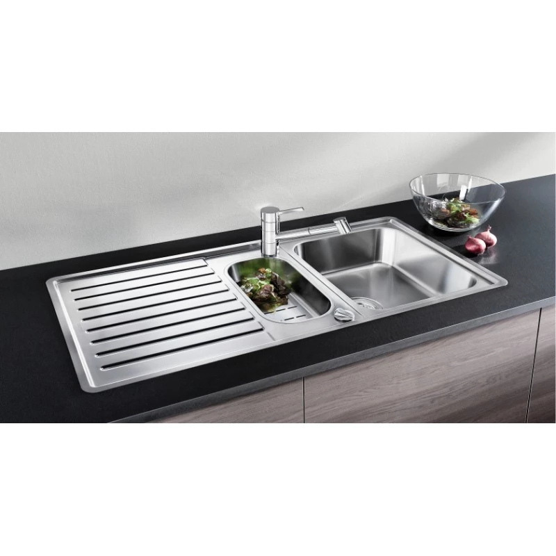 Кухонная мойка Blanco Classic Pro 6S-IF Зеркальная полированная сталь 516852