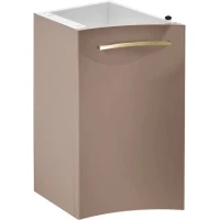Шкаф одностворчатый 28,7x56 см бежевый глянец L Belux Версаль НП 30 4810924246622