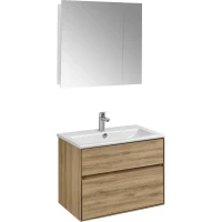 Комплект мебели дуб эльвезия 75,5 см Акватон Либерти 1A279501LYC70 + 1WH501619 + 1A267202LH010