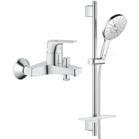 Смеситель для ванны Grohe BauFlow 23756000 + 26591000