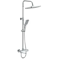 Душевая система Belz B24672 320x210 мм, со смесителем, хром