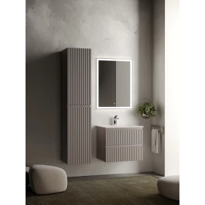 Изображение товара комплект мебели серый матовый 61 см sancos snob r snr60sm + cn7011 + ci600