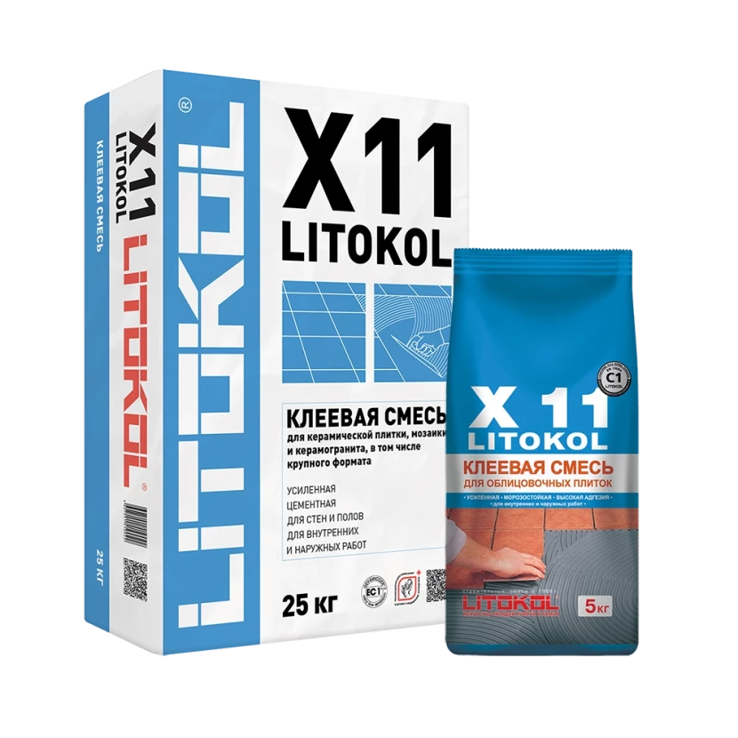 Клей Litokol клеевая смесь для  LITOKOL X11 25кг.