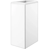 Мусорное ведро KEUCO Collection Moll 12788010000 25л, хром/белый