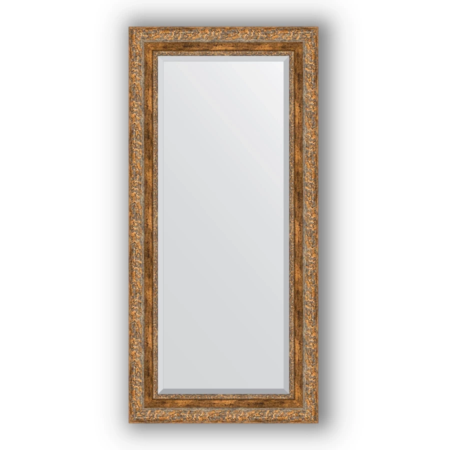 Зеркало 55x115 см виньетка античная бронза Evoform Exclusive BY 3488