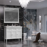 Комплект мебели белый матовый 105,5 см Opadiris Кантара