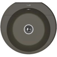 Кухонная мойка Florentina Эльба 20.145.C0555.302 55,5x51 см, антрацит