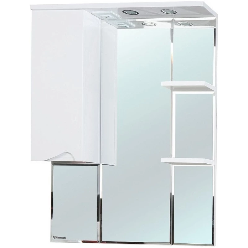 Зеркальный шкаф 75x100,3 см белый глянец L Bellezza Эйфория 4619113002014