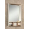 Зеркальный шкаф Йорк 60 Белый глянец/Дуб сонома Aquaton 1A170102YOAD0 - 1