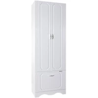 Пенал Bellezza Кантри 4629909090019 напольный, белый глянец