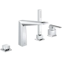 Смеситель на борт ванны Grohe Allure Brilliant 29523000 с душевым гарнитуром, хром