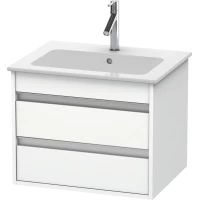 Тумба белый матовый 60 см Duravit Ketho KT642801818